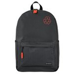 Рюкзак HEIKKI ENERGETIC (ХЕЙКИ) универсальный, эргономичный, Recycle, черный/серый, 43х30х16 см, 272532