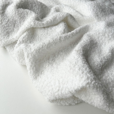 Трикотажный барашек/Букле Молочный