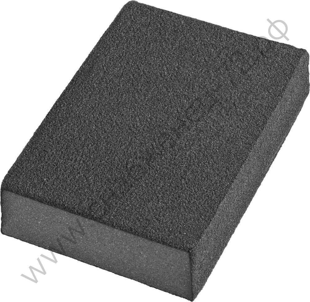 Губки шлифовальные DEXX четырехсторонняя, средняя жесткость, Р80, 100х68х26мм