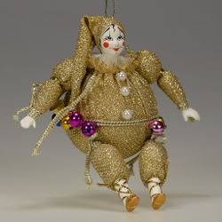 Ёлочная игрушка Клоун-Шар