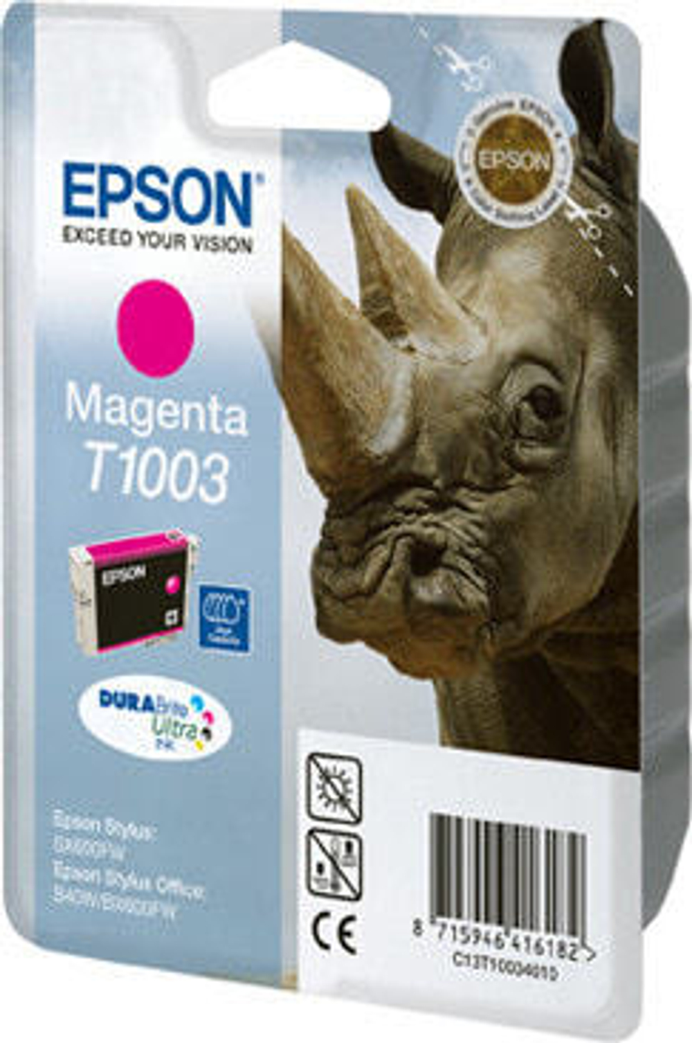 Картридж струйный Подлинный Пурпурный Epson Rhino T1003 1 шт C13T10034020