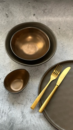 САЛАТНИК 6" 155мм 500мл, медный "Corone Luminare"