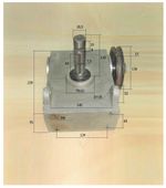 Редуктор DMD1000 (без шпилек) /Gear Case,(S100-022)