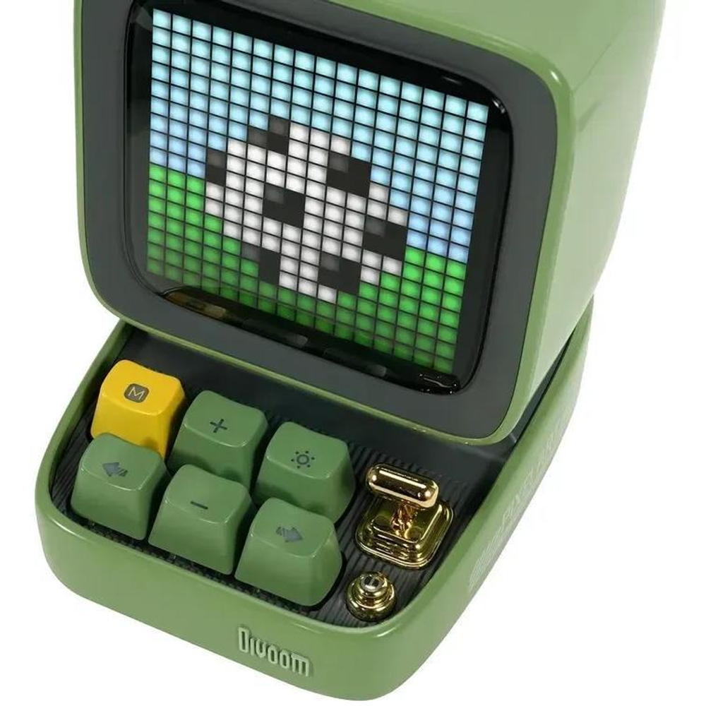 Умная портативная колонка с пиксельным экраном и микрофоном Divoom Ditoo-5M