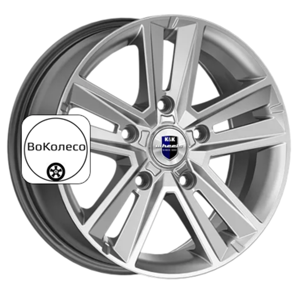 6,5x16/5x139,7 ET40 D98 Арена (КС864) Дарк платинум K&K