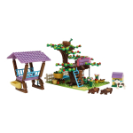 Конструктор блочный Аусини Мир чудес "Большой сад" 413эл. коробка 24706