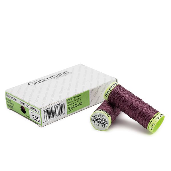 Нитки отделочные Gutermann Top Stitch 30 (30 метров), 5 кат. | 259 т.сиренево-розовый
