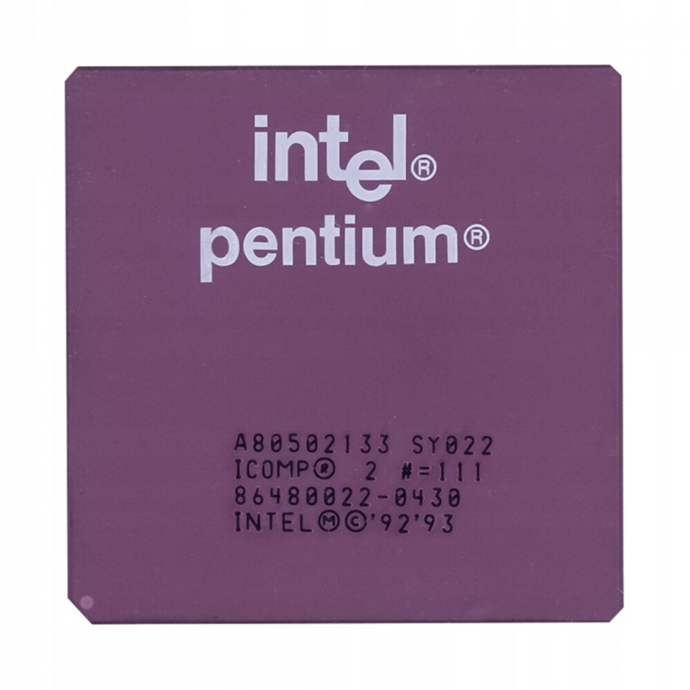 Процессор Intel Pentium A802133 SY022, для настольных ретро ПК