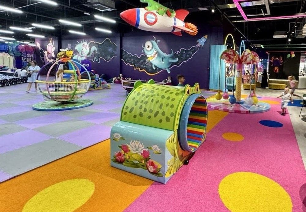 Веселое колесо "Лягушонок" (120х105х160 см)