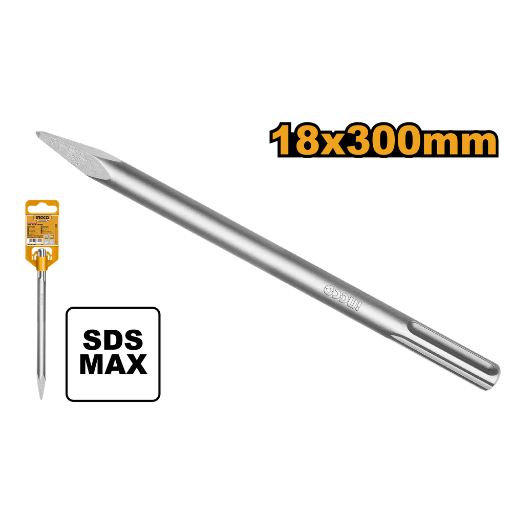 Зубило пикообразное SDS Max 18x300 мм