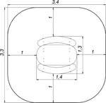 Столик со скамьями детский Визави МД050.00