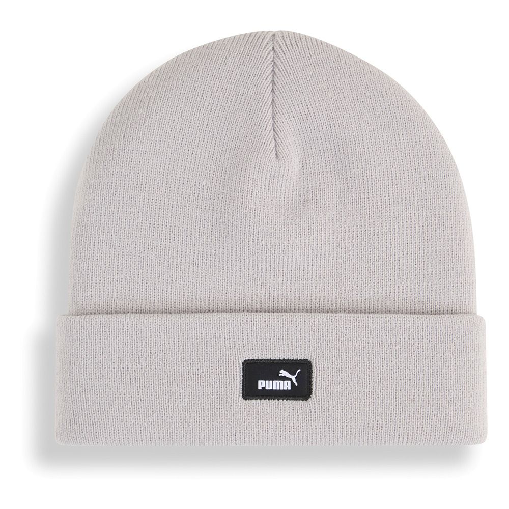 Шапка PUMA ESS Mid Crown Beanie, 02640005, 100% акрил, серый