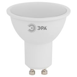 Лампочка светодиодная ЭРА STD LED MR16-6W-840-GU10 GU10 6 Вт софит нейтральный белый свет | Лампы cветодиодные Точечные (Софиты) (MR, PAR)
