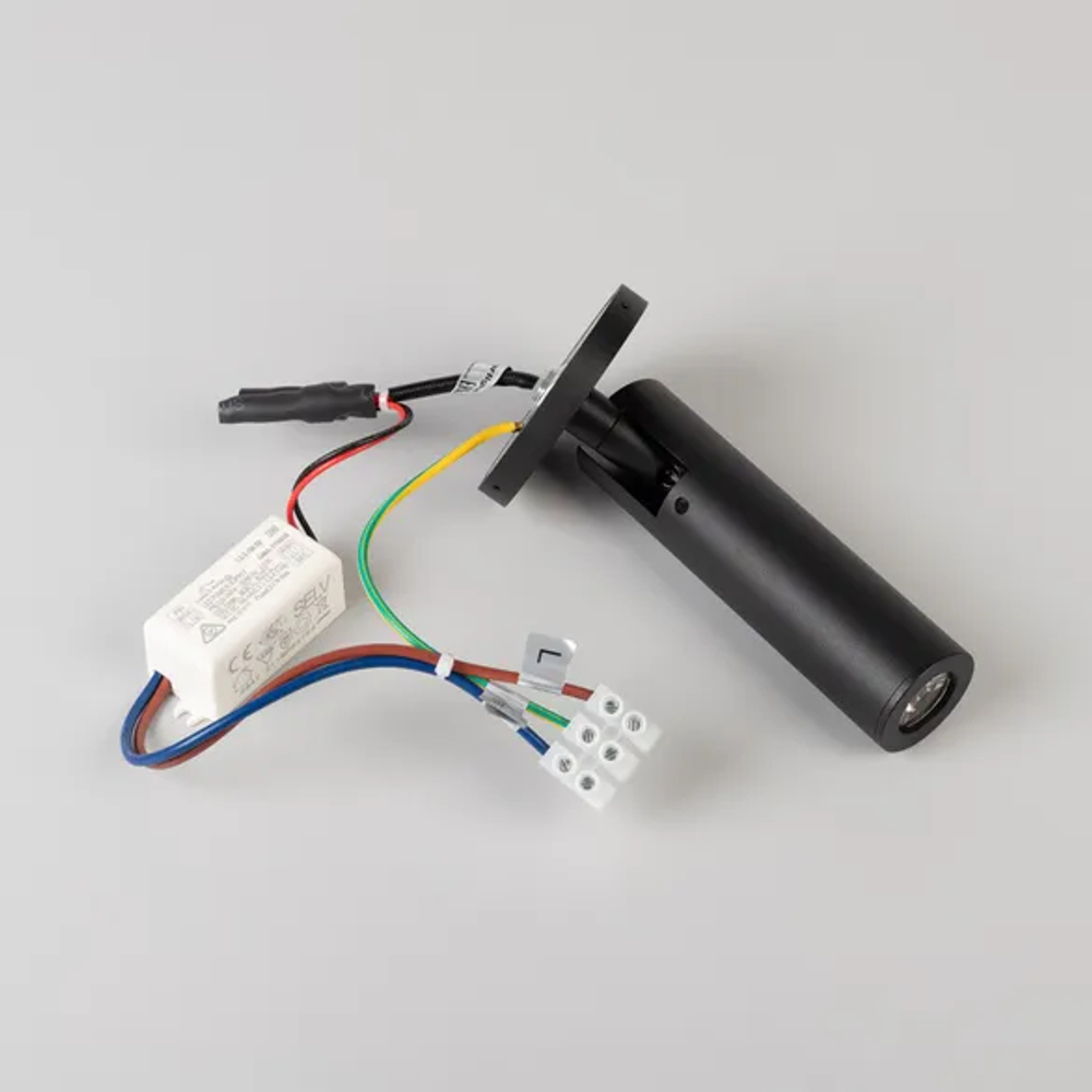Светильник SP-READER-NB-R60-3W Warm2700 (BK, 20 deg, 230V) (Arlight, IP20 Металл, 3 года) 053092