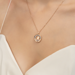 Подвеска «Скорпион» из комбинированного золота