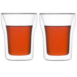 Набор из двух стеклянных стаканов, 250 мл