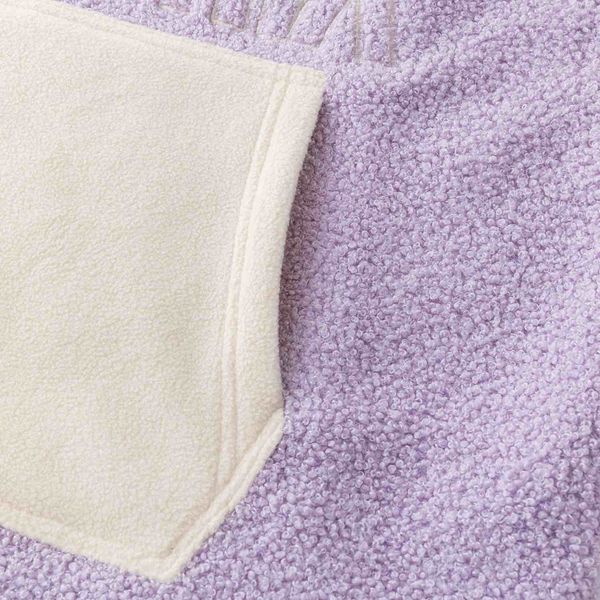 Худи Little Lamb беж/фиолет - фото 9