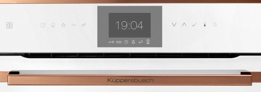 Компактный духовой шкаф с микроволнами Kuppersbusch CBM 6550.0 W7 Copper
