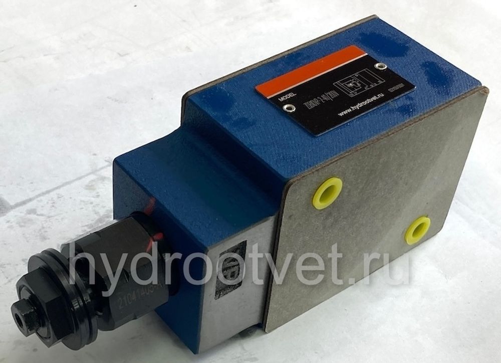 ZDB10VA2-4X/200V - Предохранительный клапан Ду 10 модульного монтажа, давление регулировки 200 бар, в каналах A → T