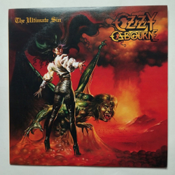 Винтажная виниловая пластинка LP Ozzy Osbourne The Ultimate Sin (Japan 1986) (No Obi)