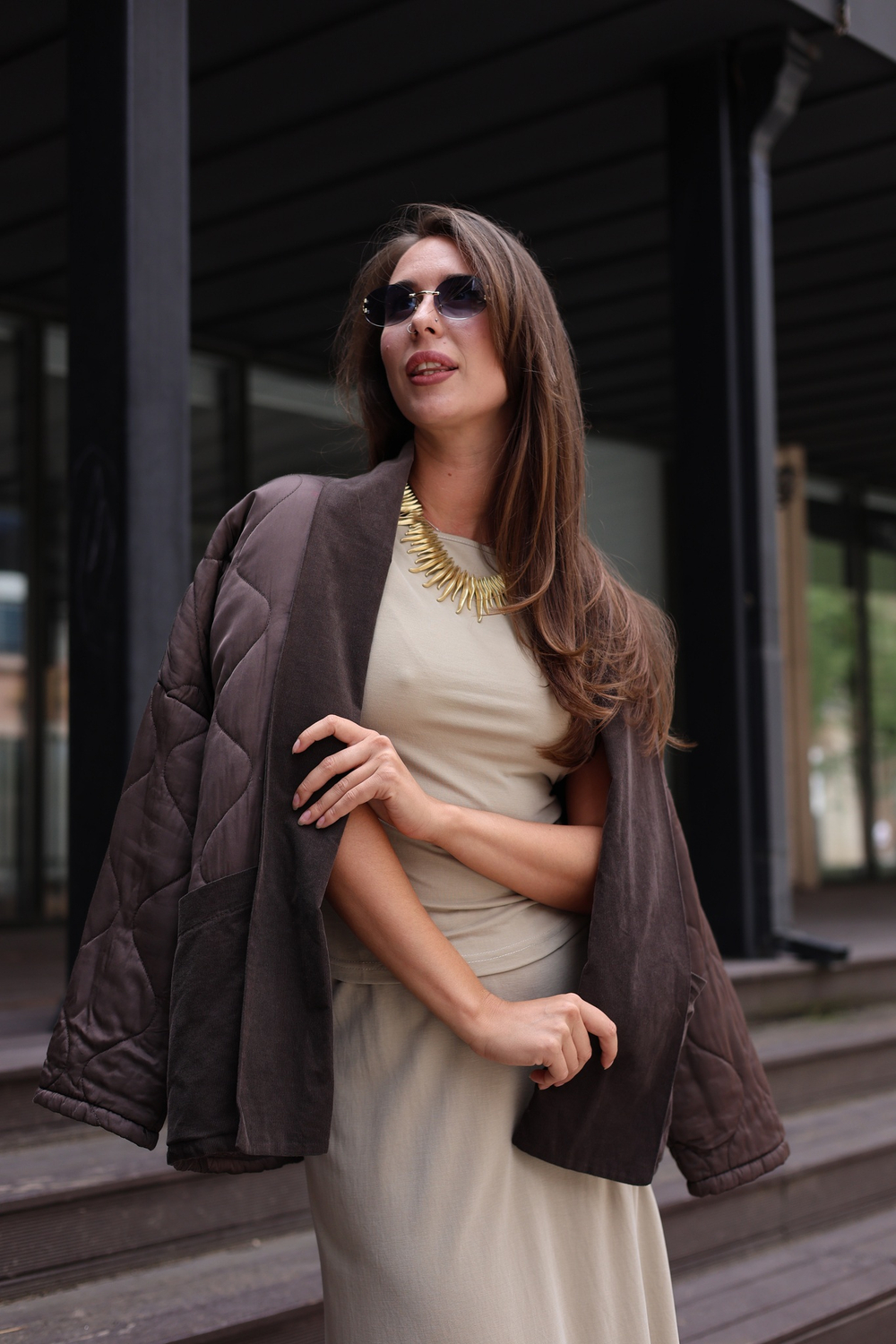 стёганый чапан