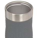 Термокружка нерж сталь, пластик, 0.48 л, Kamille, ремешок, с TPR-вставкая, в асс, 2051