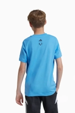 Футболка adidas Messi Football Graphic Tee Junior - синий