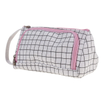 Пенал-косметичка с органайзером подростковый розовый