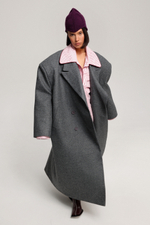 Пальто-пиджак макси