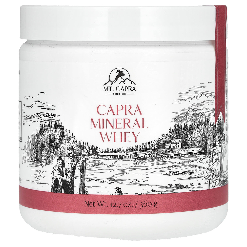 Mt. Capra, Минеральная козья сыворотка, 12.7 унций (360 г)