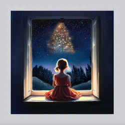 Открытка к Новогодним сказкам