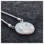 Cеребряный оберег-монета «Орел»