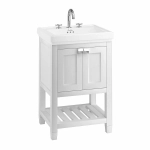 Тумба с раковиной на 3 отверстия Burlington Riviera RIVF580W-R