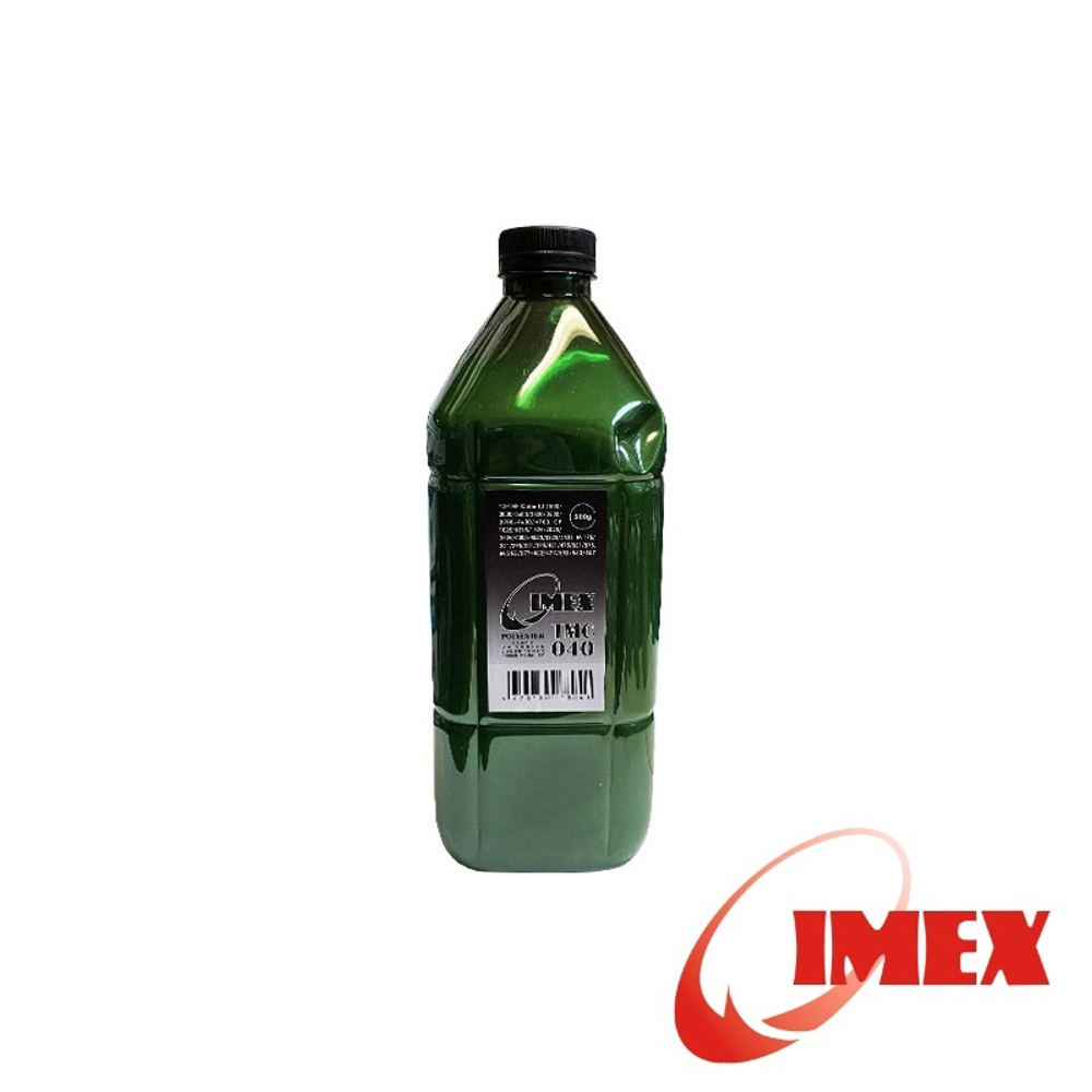 Тонер IMEX тип TMC 040 для HP Color Универсальный (500гр, черный, Polyester) Green Line