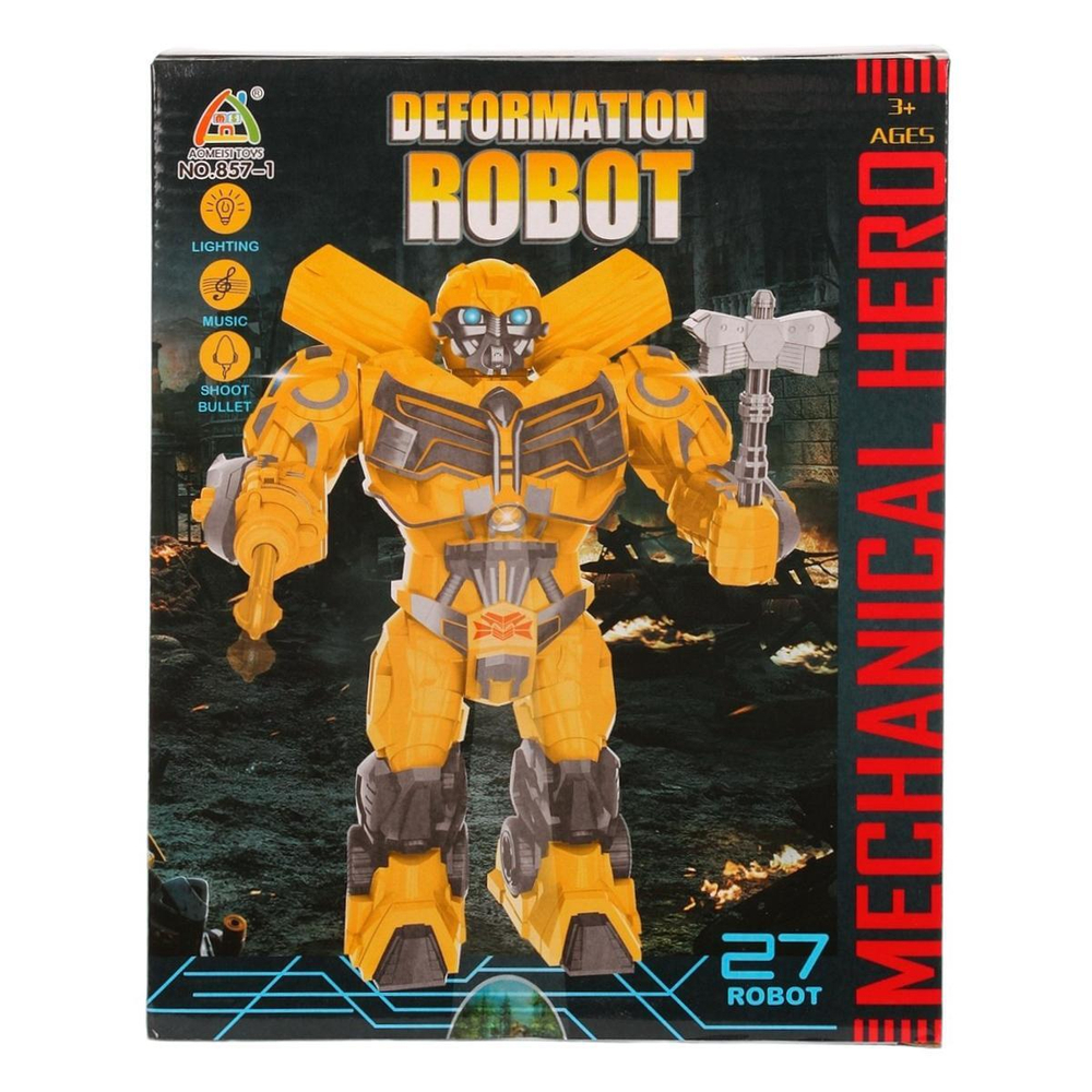 Робот на батарейках, коробка 857-1