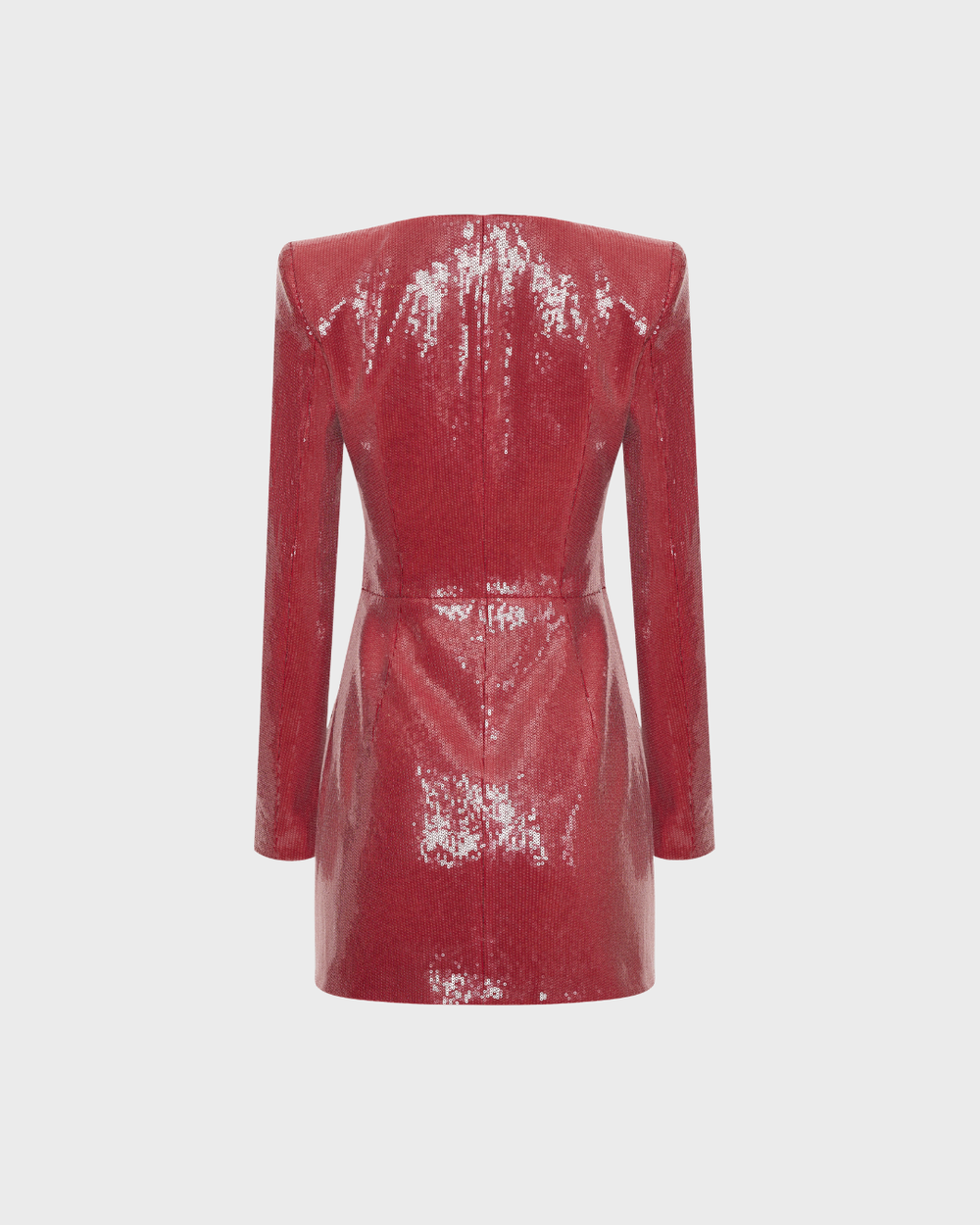 Платье мини с вырезом каре