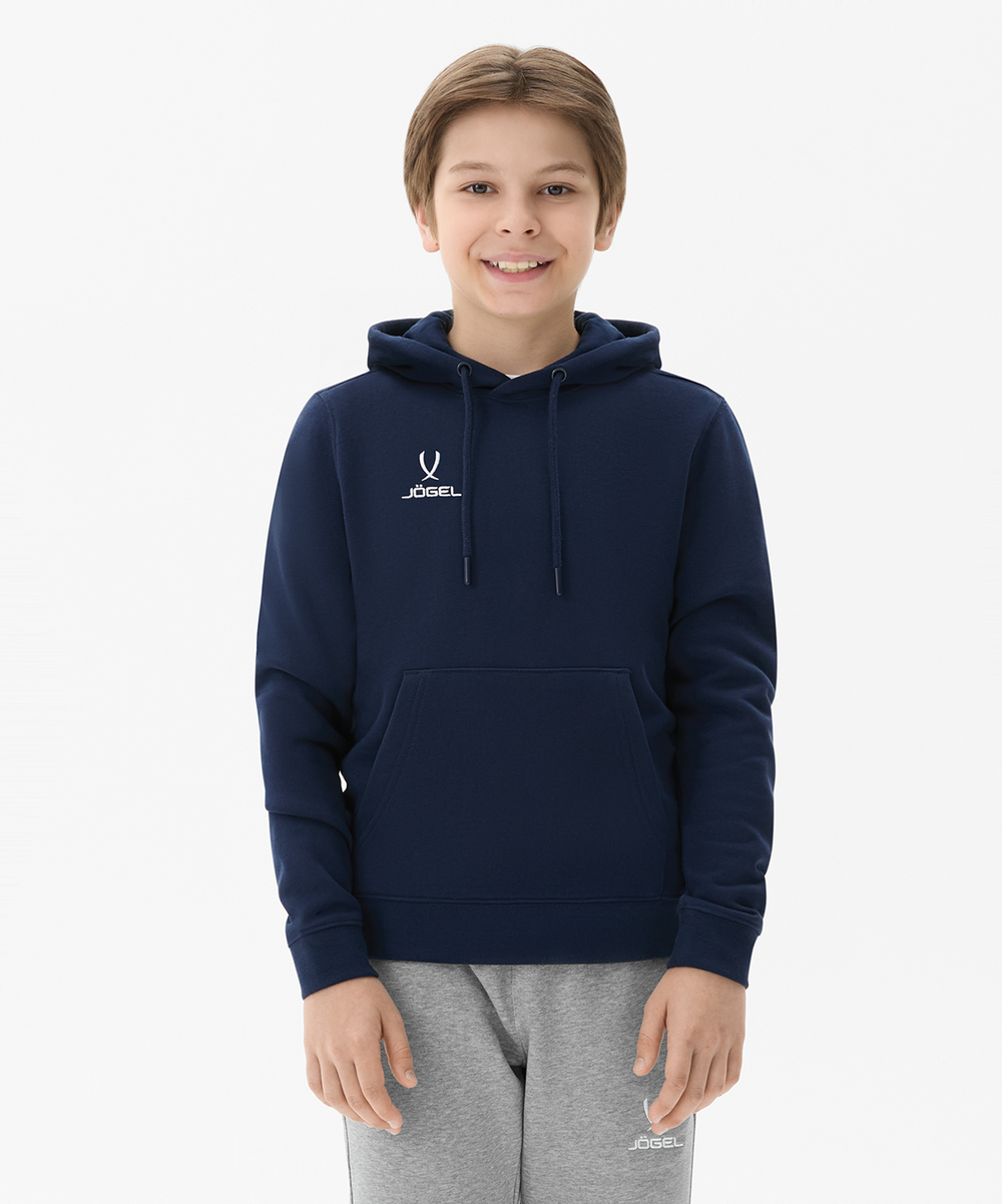 Худи ESSENTIAL Cotton Hoodie, темно-синий, детский