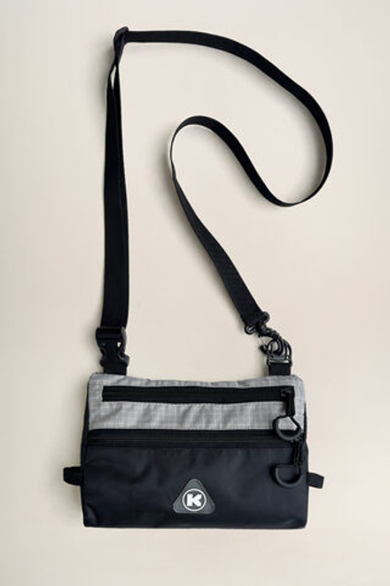 Сумка мессенджер KUL'TURA "CROSS BODY" Светло-серый