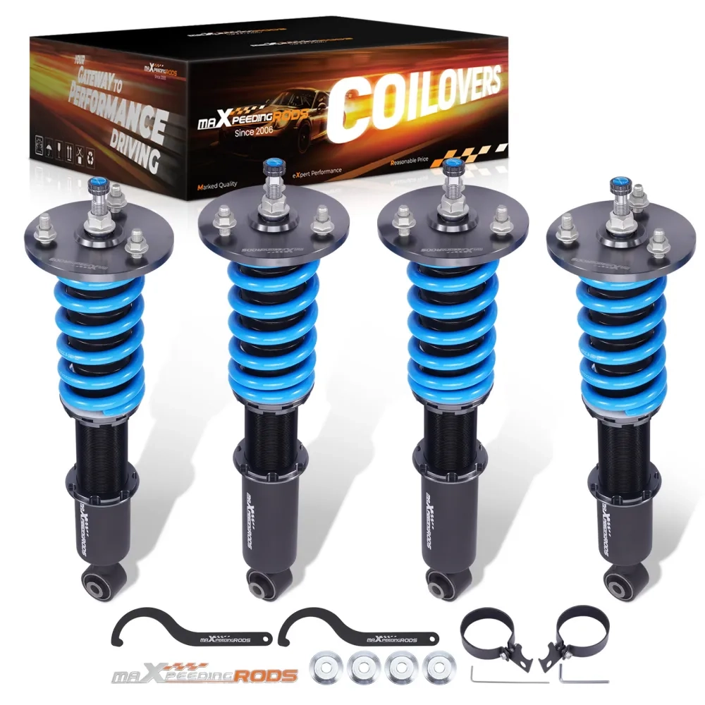 24-Step Damper Adjustable Coilover Suspension Springs Kit подходит для автомобиля Acura NSX 91-05