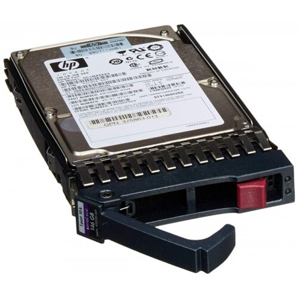 Жесткий диск HP 72GB LFF SAS 15k rpm SP DF072A9844