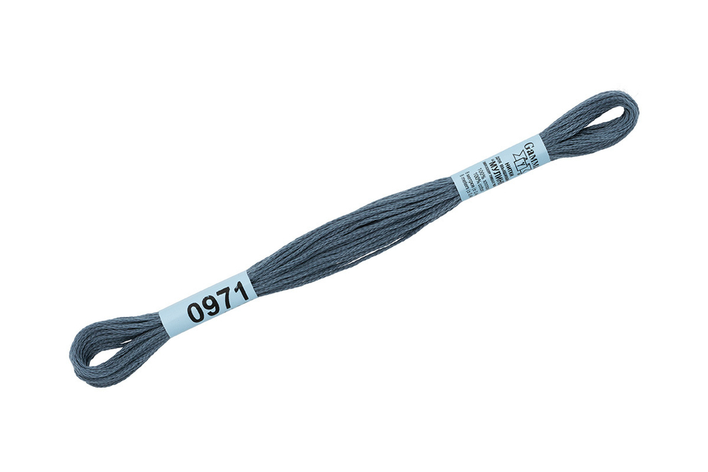 Мулине "Gamma", 100% хлопок, 8 м, №0971