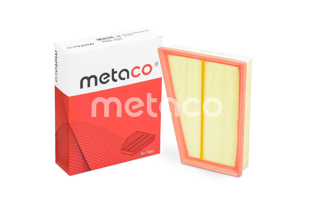 Фильтр воздушный Metaco 1000-059 (Renault Megane II (2003-2009), Renault Scenic II (2003-2009)