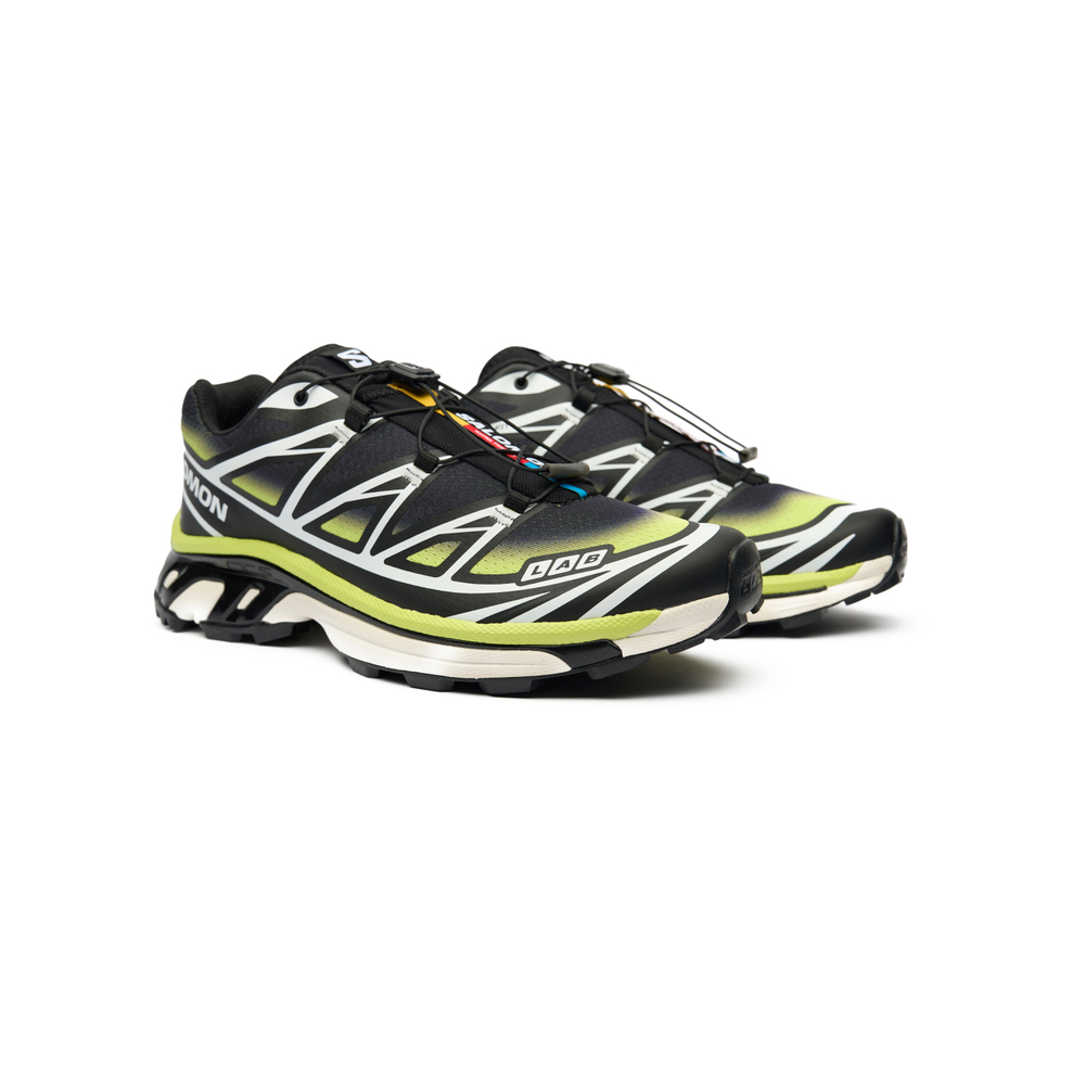 Кроссовки Salomon XT-6 Skyline "Black Maritime Blue Sharp Green"