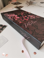 Фотоальбом на 300 фото 10х15 см, пластик. листы bloom Сакура