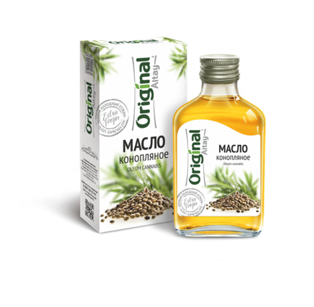 Масло конопляное, 100 и 250 мл (Алтай)