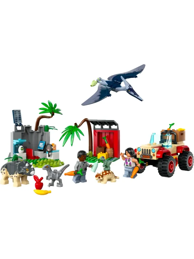 Конструктор Jurassic World 76963 Центр спасения динозавров