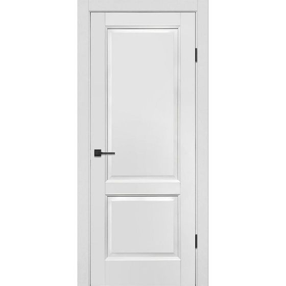 Межкомнатная дверь экошпон ДП Н12 white perl