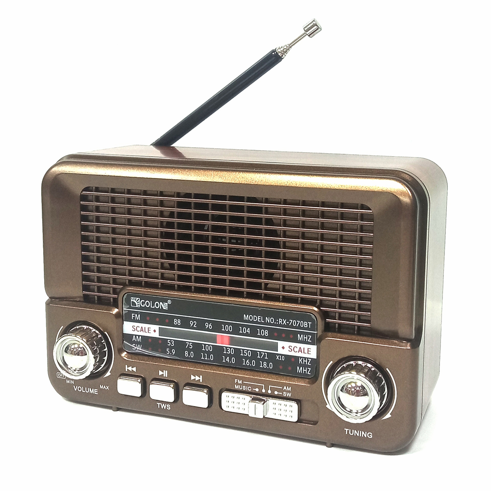 Радиоприемник с MP3 плеером и Bluetooth Golon RX7070BT