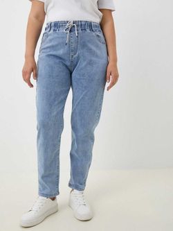 Джинсы на резинке