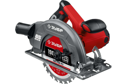 Дисковая циркулярная пила ЗУБР диск 190 мм, 1600 Вт ПД-65
